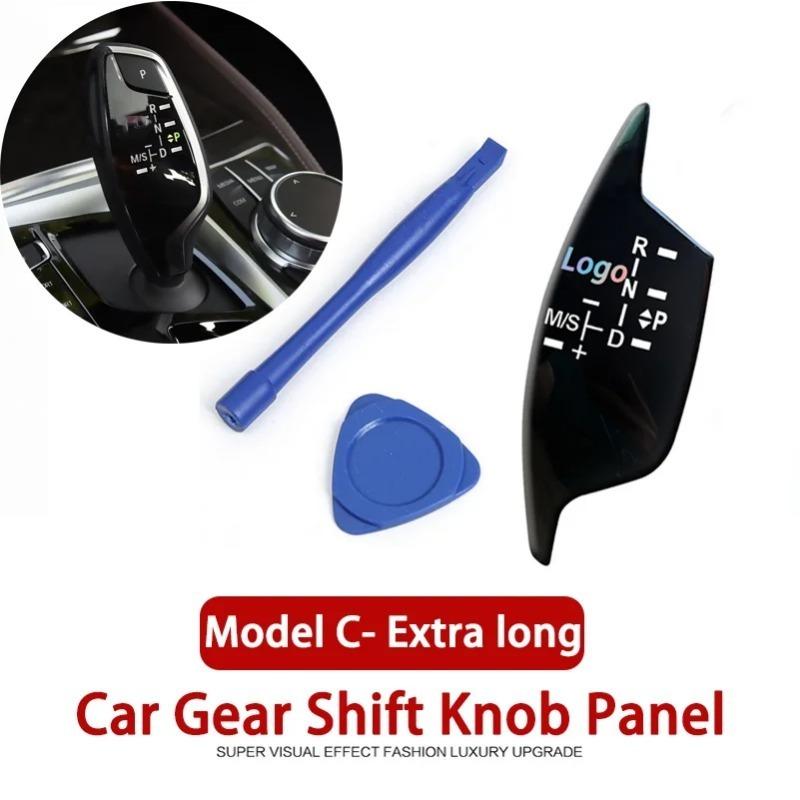 Car Gear Shift Knob Panel For BMW 1 2 3 4 5 7 Series F10 F11 F01 F02 X1 X3 X4 X5 X6 M3 M5 F30 F32 F48 F16 Interior Modification