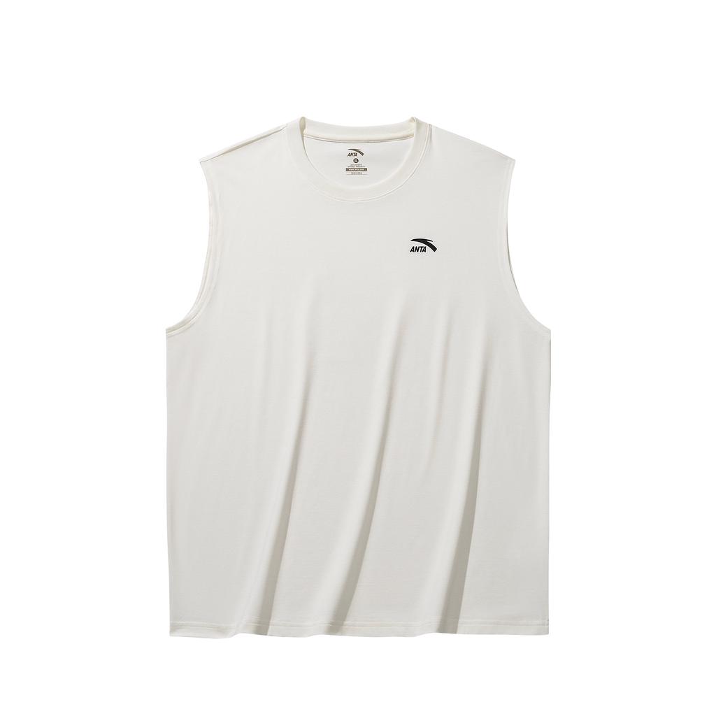 Anta Loose Knit Vest Summer 2026 Men Tops Ivory-White 952628115-3