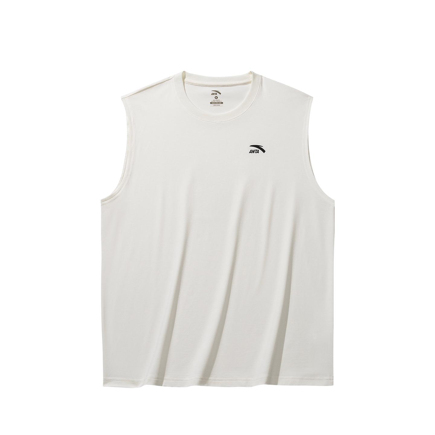 

Anta Loose Knit Vest Summer 2026 Men tops Ivory-White 952628115-3 S