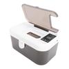   Baby Wipe Warmer Top Heating 80 Wipes Warmer Dispenser with Night Light 3 Temperature Settings for Baby Diaper Change Material PP  
