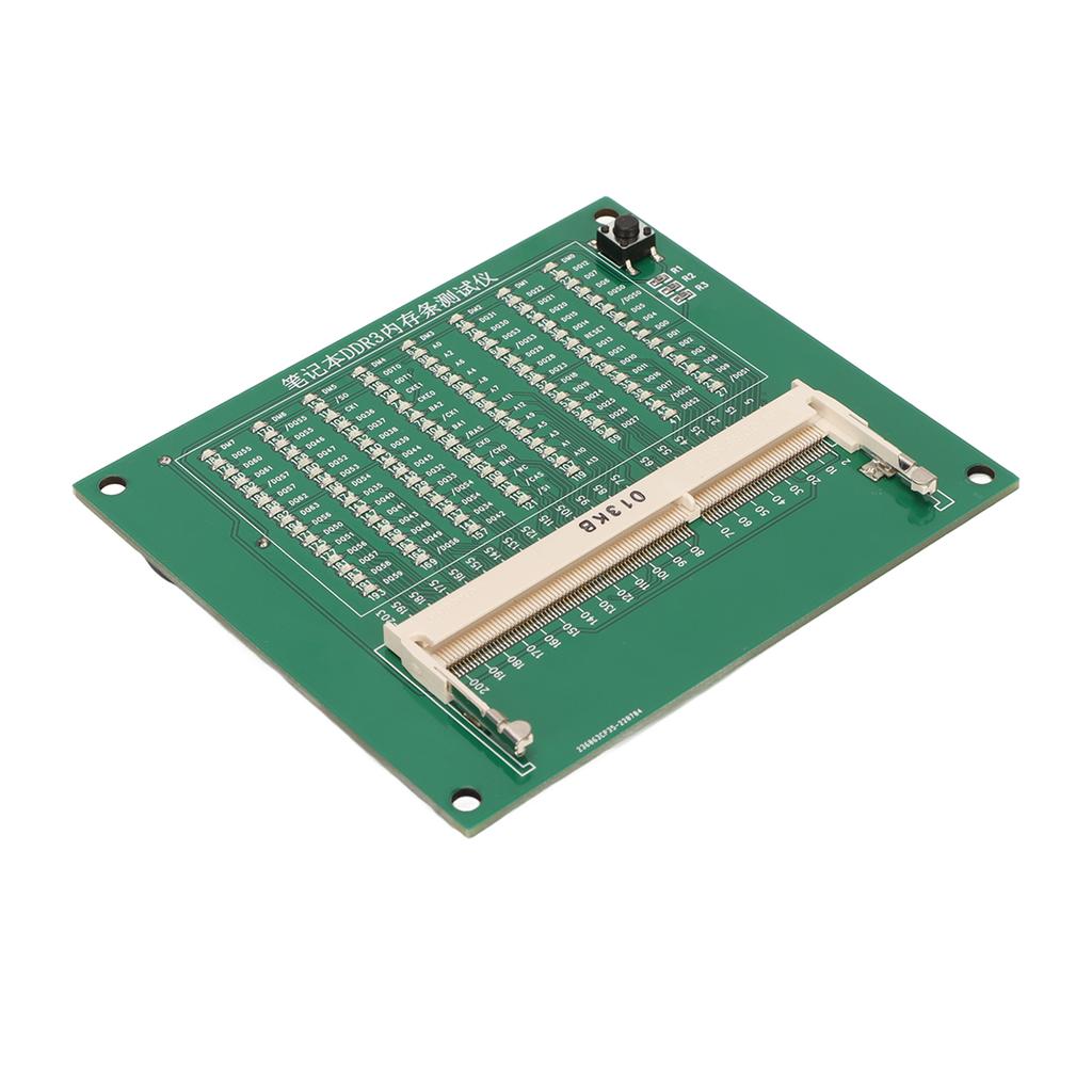 DDR3 Memory Test Card Small Portable LED Indicators Laptop DDR3 Memory Tester Fault Diagnosis Card Circuit Test Tool