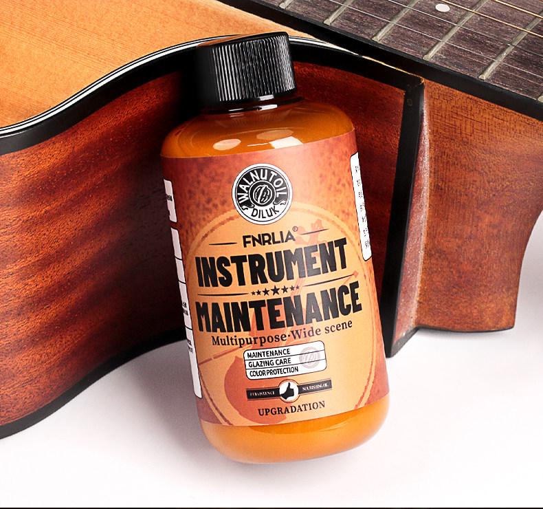 Guitar & Ukulele Maintenance Oil: Electric Guitar Cleaner & Moisturizing Wax