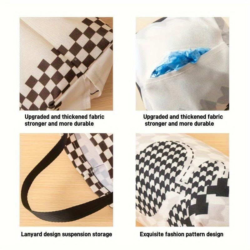 1pc garbage storage bag, wall mounted kitchen storage artifact, garbage plastic bag storage hanging bag, miscellaneous sorting
