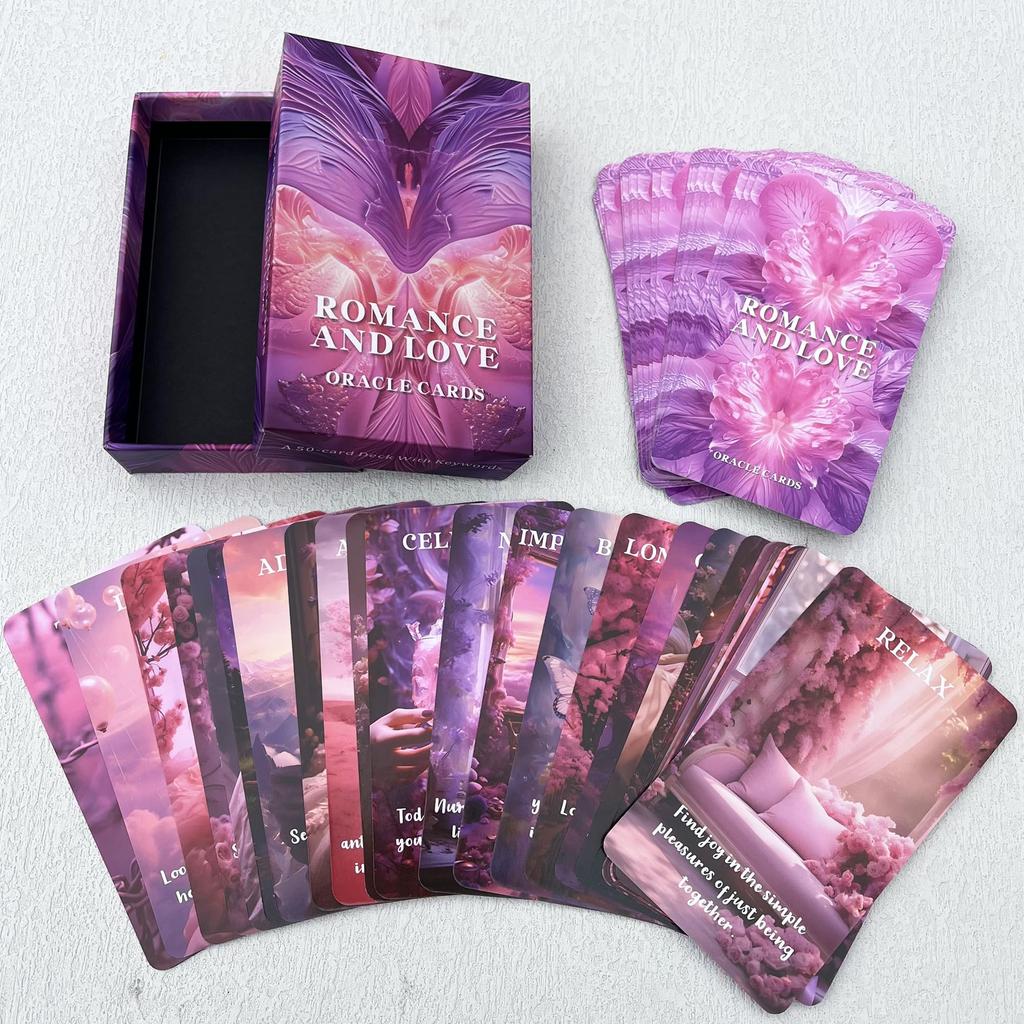Love Oracle Romantic Love and Relationship Cards for Soulmates and Twin Guide To the Love Tarot Cards for Cards, Flames, Journey, Beginners.