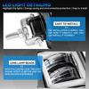 3inch Beam Headlight LED Work Light Bar Spot Driving LED Work Lamp Fog Pods Halo Offroad 4WD Car Boat Truck SUV Pickup ATV