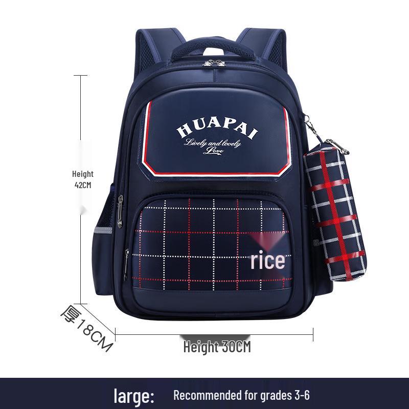 CHUNLONG Lightweight Breathable Kids School Backpack