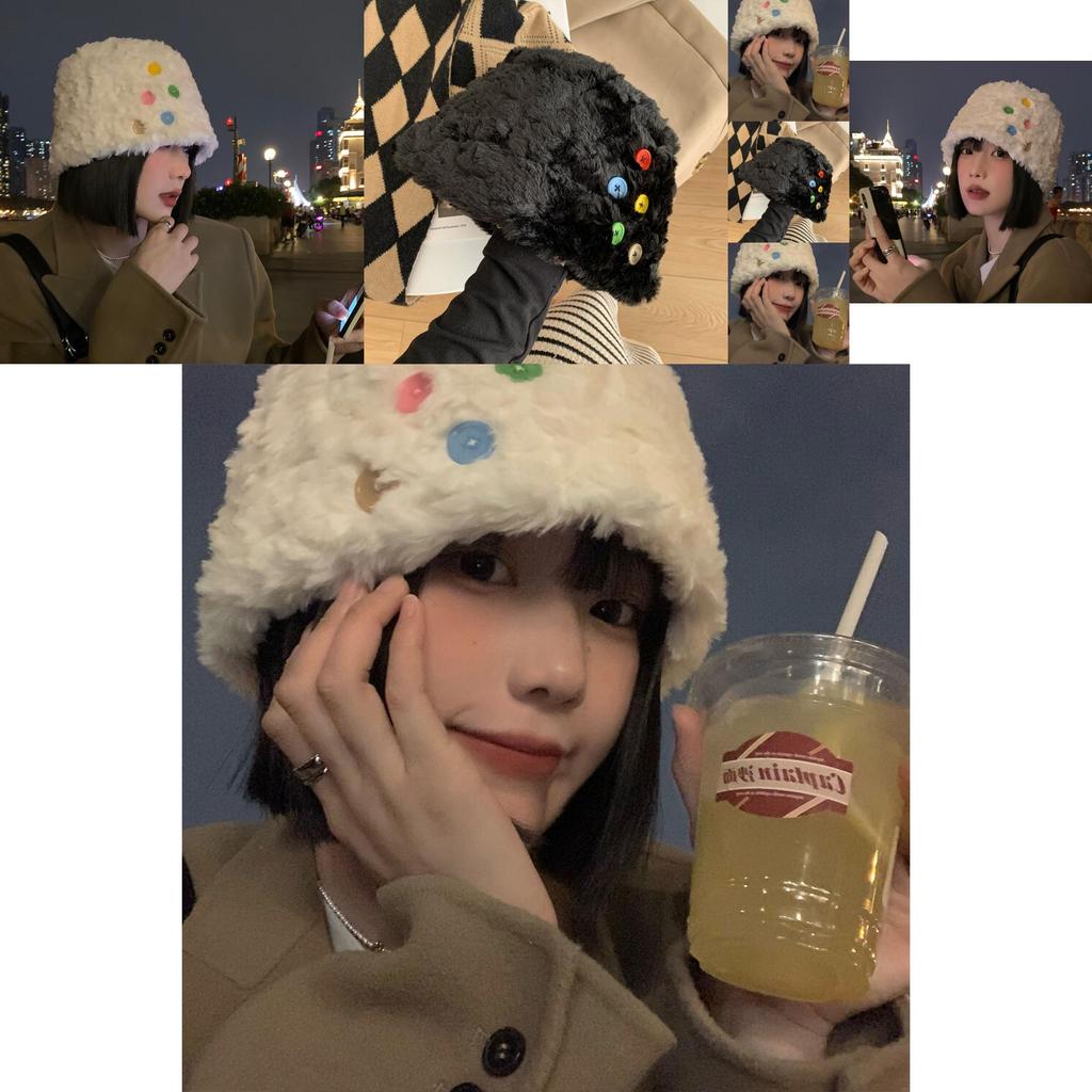 Fashionable Women's Winter Bucket Hat 2022 Cozy Plush Design Cotton Material Perfect For Cold Seasons