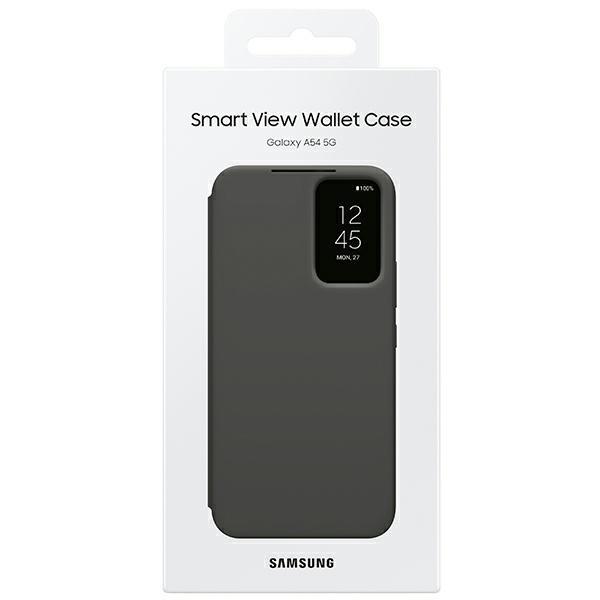 Etui Samsung Ef-Za546Cbegww A54 5Ga546 Czarny/Black Smart View Wallet Case