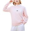 Anta Life Series Unifarbener Buchstabendruck Langarm Rundhalsausschnitt Sweatshirt Damen Sweatshirt Rosa 162148749-3
