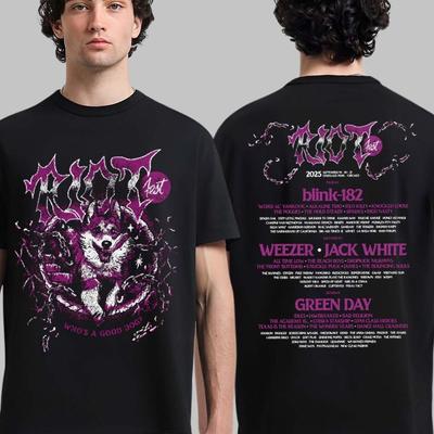 Riot Fest Douglass Park Chicago Koszulka z Merchem 19-21 Września 2025 Koszulka Dwustronna