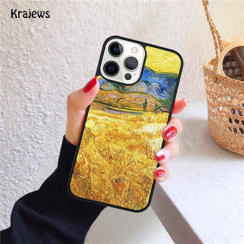Vincent Van Gogh Soft Phone Case For iPhone 17 Air 16 15 14 Max Plus 11 12 13 Pro Max Phone Cover Coque Fundas
