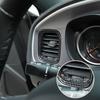2X Dashboard Air Condition Vent Frame Trim Bezels for Dodge Charger 2011+ Carbon