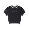 New Crop Tops Women's Black 10024771-A05