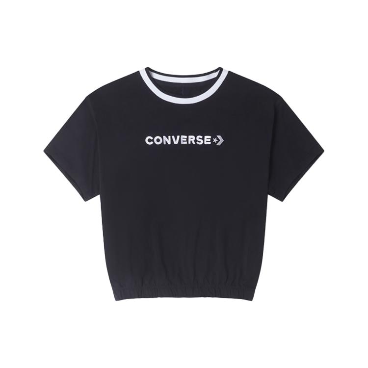 

Новые кроп-топы Converse Женские Черный 10024771-A05 L