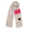 JILL STUART Shaggy Scarf 60105001 Women's Striped Pattern
