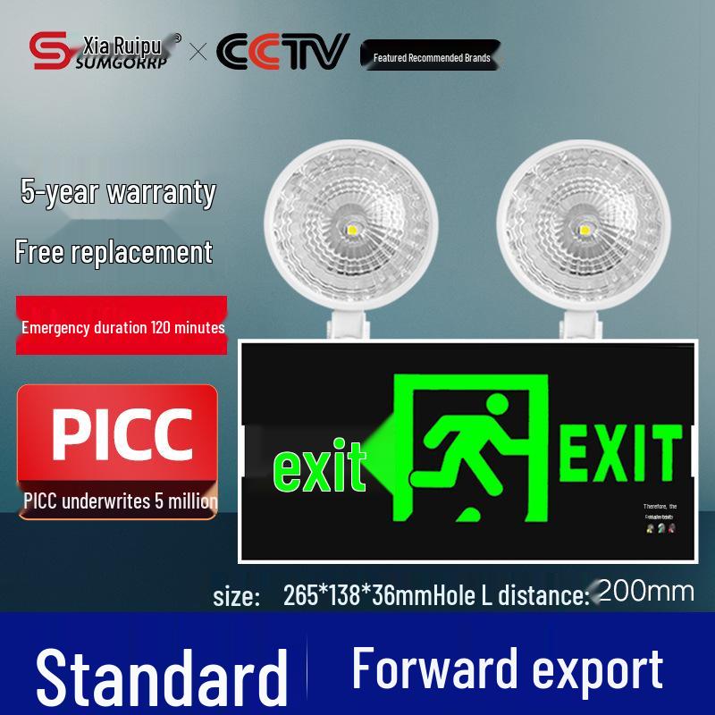 Multifunctional Super Bright Emergency Exit Light & Sign