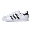 Adidas Originals SUPERSTAR Slip Resistant Abrasion Resistant Low top Skateboard Shoes Unisex White Red EG4958(Team88-S-BOX)