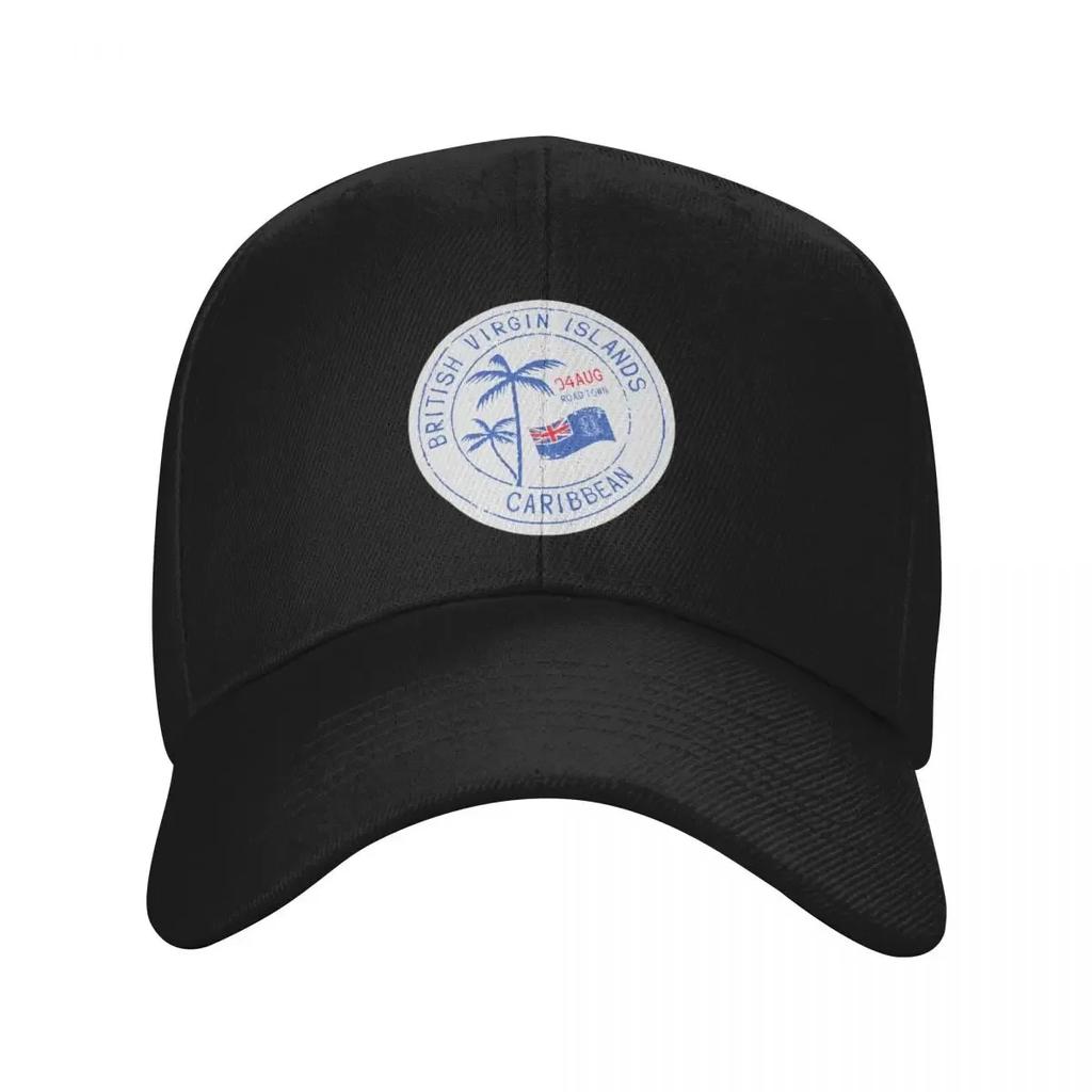 New BVI Stamp Baseball Cap birthday Sports F Unisexs big size hat Womens Hats For The Sun Unisexs