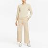 New Nike Knitted Sweatpants Women's Dune White FZ4339-126
