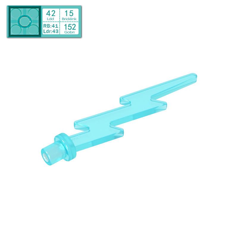 Thunderbolt Sword Building Blocks - Compatible with LEGO, MOC Accessories, DIY Building Kit 27256 pcs