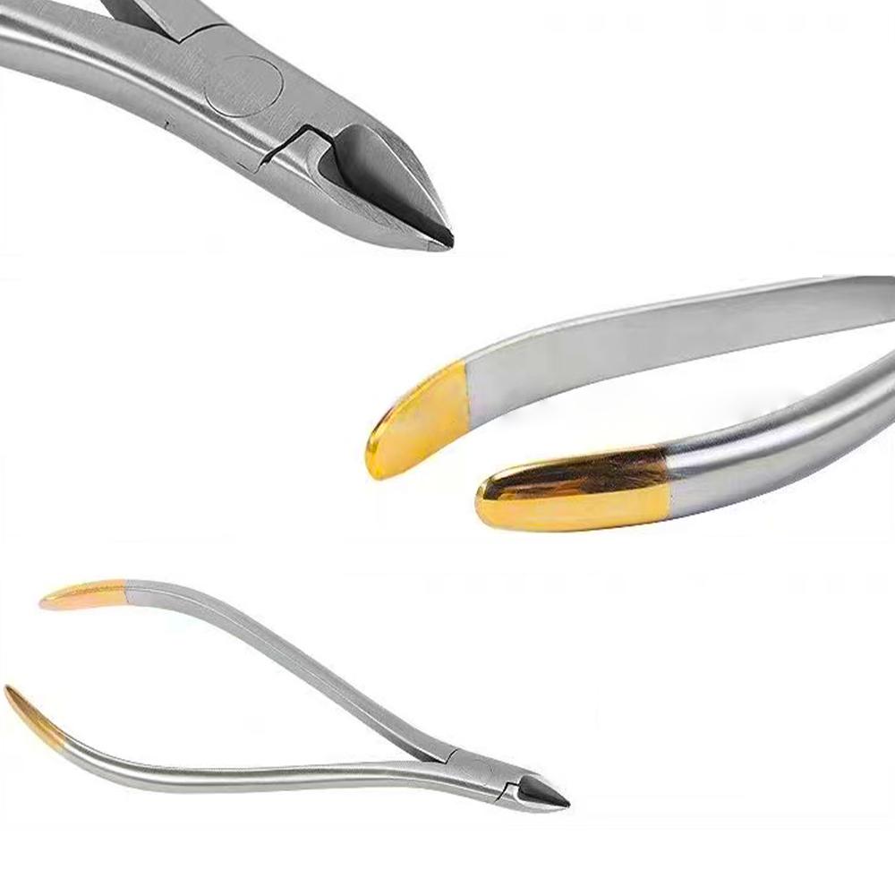 18Pcs Orthodontic Pliers Set - Tungsten Carbide TC Forceps for Bracket Positioning, Wire Bending & Ligature, Dental Surgical Ins