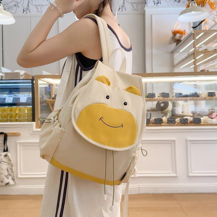 Schoolbag Children's Cute Cartoon Backpack 1011 New Kindergarten Large Capacity Casual Backpack Elementary School Girly Backpack