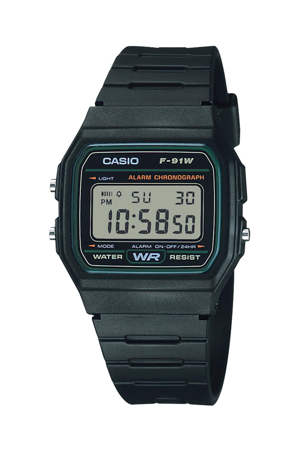 

Casio Collection F-91W-3JH Men s Green Watch