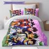 Biancheria da letto con motivo DRAGON BALL, Set piumone Copripiumone Federa Regalo di Compleanno per la Casa (1 * copripiumino + 2 * federa, senza nucleo)