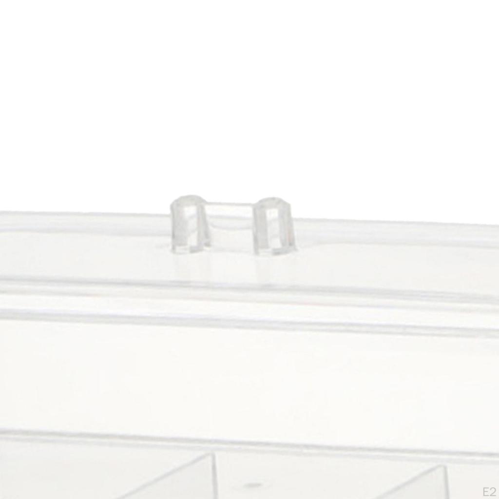 Clear Acrylic Cosmetic Storage Organizer for Lipstick and Jewelry