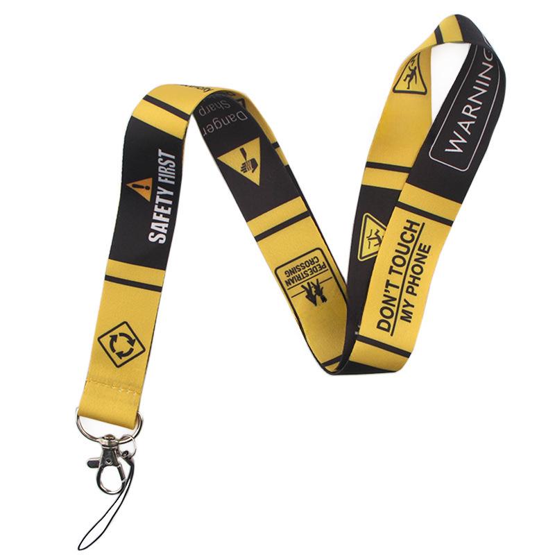 Șnur personalizat cu citate despre viață: Curea de telefon cu logo și suport pentru legitimație