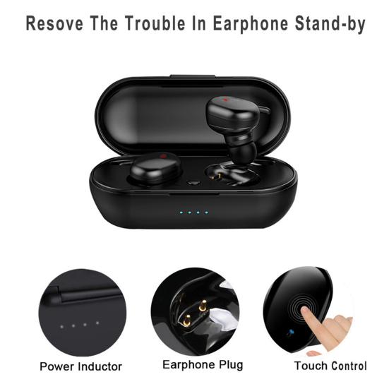 Y30 Stylish Wireless Headphones Sensitive Practical HiFi