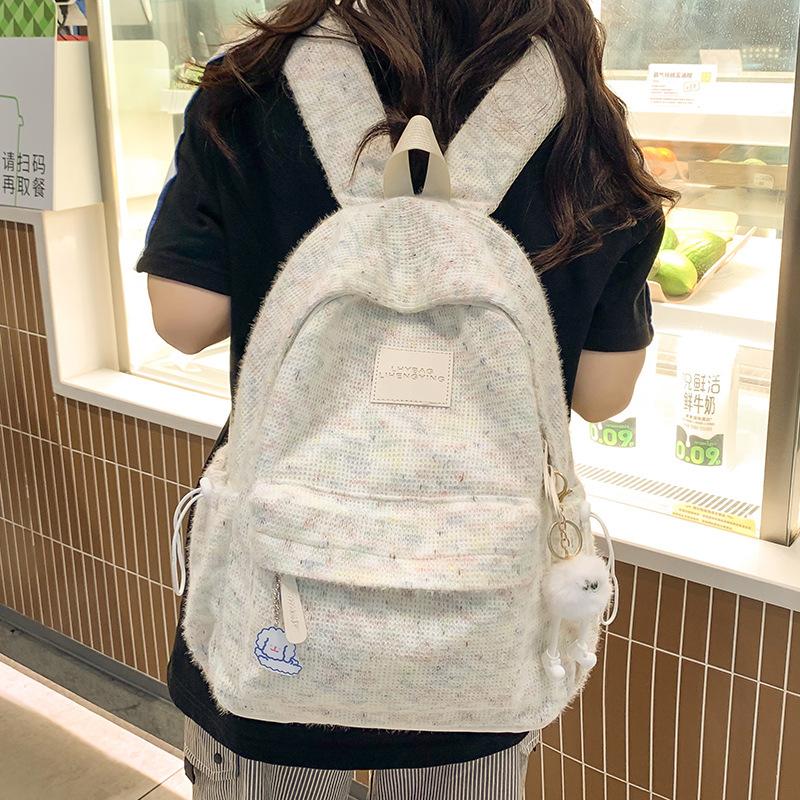 Kinder Schultaschen Grundschule Mädchen Junior High School High School Mädchen Buchstaben Rucksack