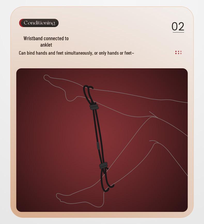 RoomFun Erotic Bondage Rope for Couples – Sensual SM Binding Toy for Men and Women