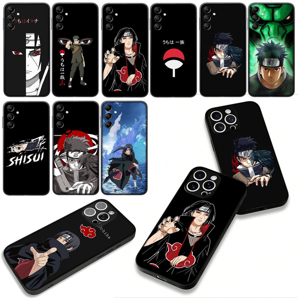 Cover for Apple iPhone 17 16 11 Pro XS Max XR 6 7 8 Plus + 16E SE 2020 2022 Air 5 Case Itachi Uchiha Shisui Narutos Akatsuki