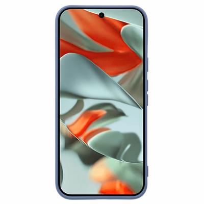 Für Google Pixel 9 Pro Hülle TPU Rückseite Weich Kratzfest Futter aus Faser Handyhülle