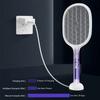 Insect Racket Mosquito Killer USB Charging Lamp Electric Shocker UV Light Fly Insect Trap Flies Summer Fly Swatter