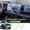 Car Tempered Glass Protective Film For BYD Formula Leopard 5 Titanium 5 2025+ GPS Navigation Dashboard Display Screen Protector