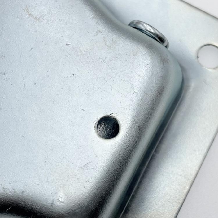 Recessed D Ringing Floor Anchors Stainless Steel Cargo Hook with Four Hole Plate for Truck Trailer Utility Floor Mounts