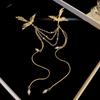 Pearl Accents Phoenix Brooch Delicate Design Animal Brooch Bird Lapel Pins  Women Fashion