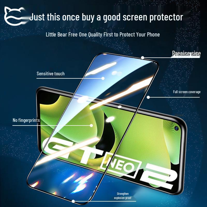 

Защитное стекло от синего света для Realme GT Neo и GT2 Pro realme GT