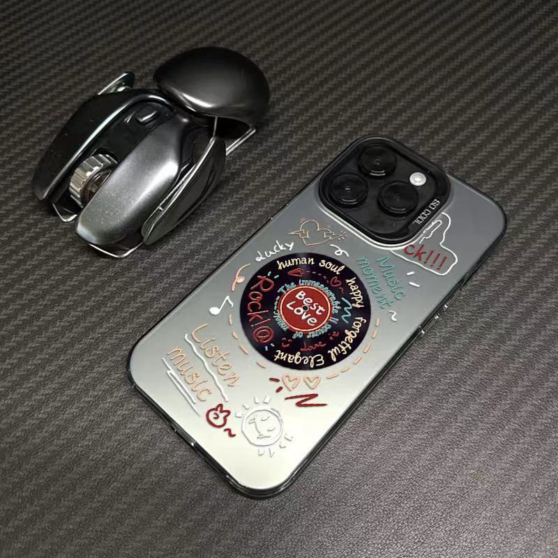 Suitable for Apple 16promax Phone Cases, Personalized 16pro Creative 14/13 Niche 12 Creative