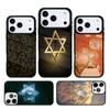 David Jewish Star Symbol Phone Case Cover for IPhone 11 12 13 14 15 16e 17 Pro Max Coque for IPhone 17 Air