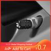 80% Heiß 4 Stück Aluminiumlegierung Auto Reifenventilabdeckungen Auto Zubehör Für Volkswagen Golf R Rline Tiguan Touareg Polo GTI CC Pas