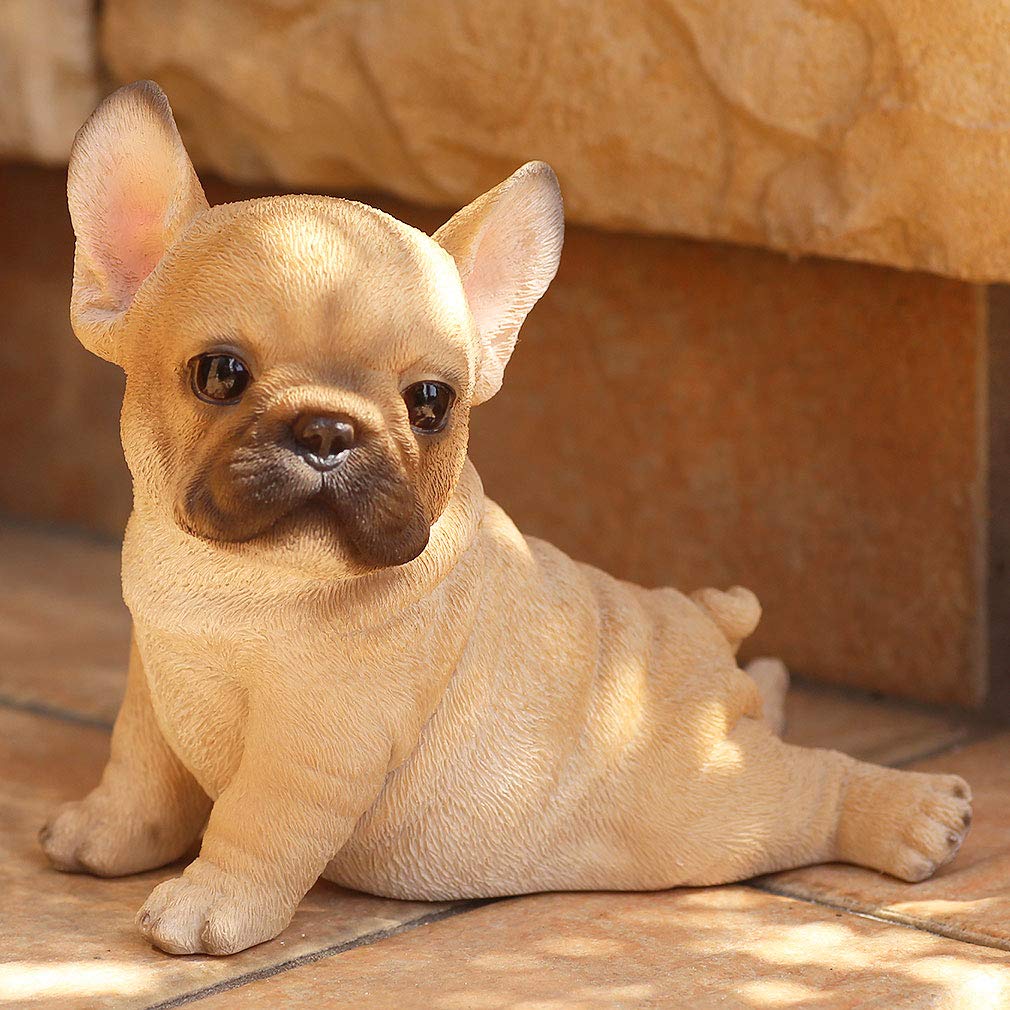 Devalier Ca183 Dog Figurine French Bulldog Made of Perfect Gift [Genuine] Resin,