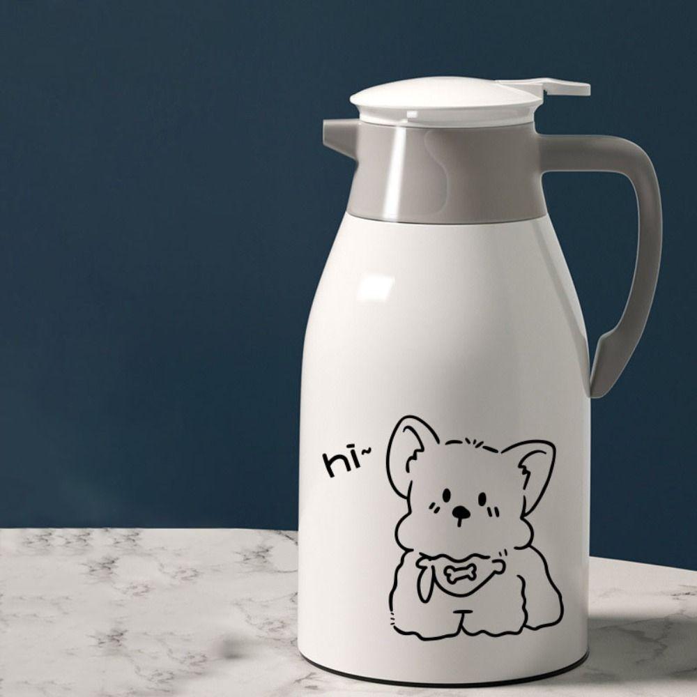 Wyślij Naklejki Butelka Termos Duża Pojemność Termos Próżniowy Izolowany Czajnik Akademik Studencki