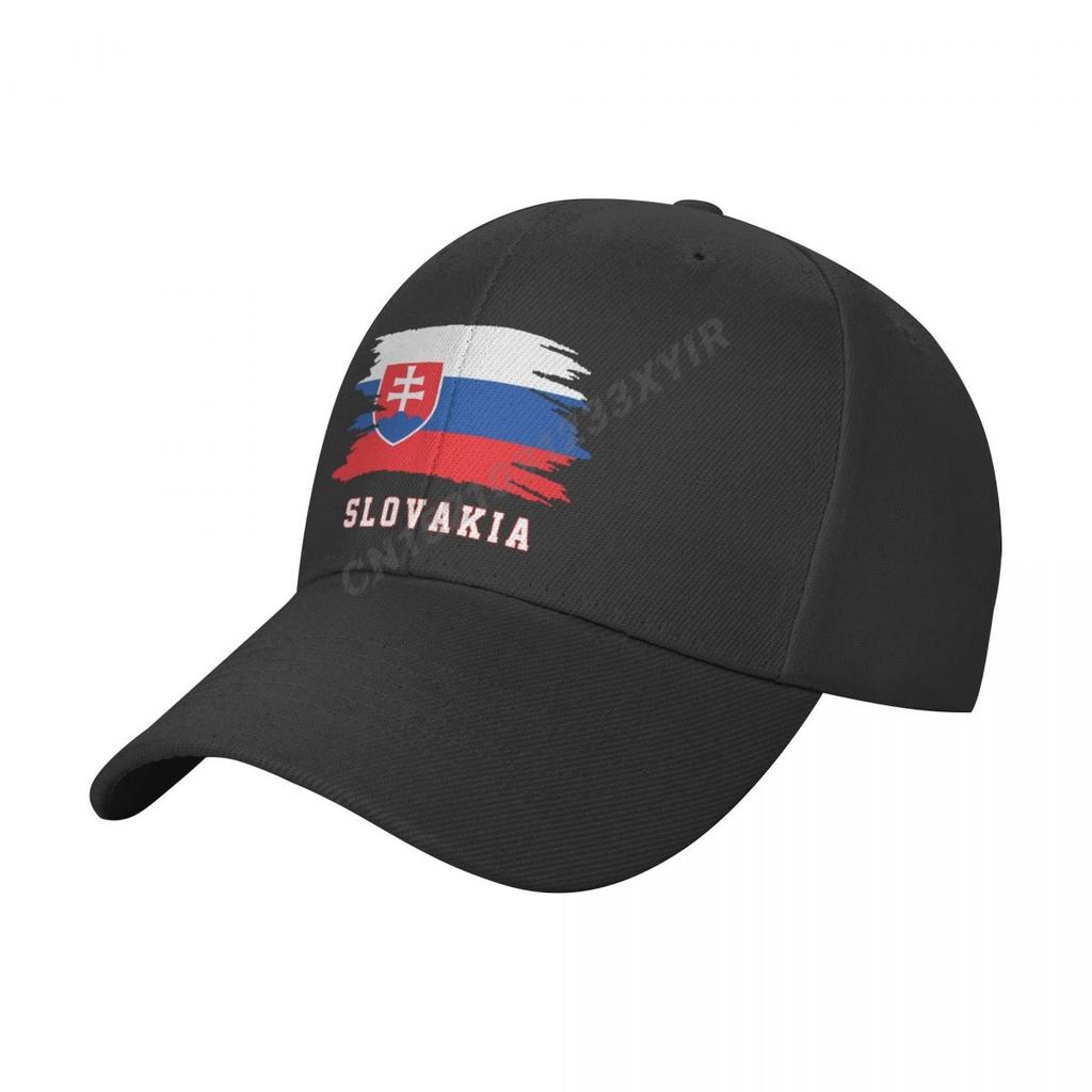 Gorra de Béisbol Bandera de Eslovaquia Fresca Aficionados Eslovacos Sombrilla Salvaje con Visera Ajustable Gorras de Exterior para Mujeres Unisex