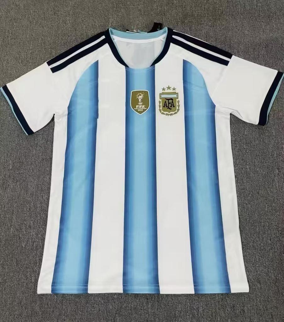 Tricou de Fotbal Argentina Cupa Mondială 2026 - Nu. 10 Messi, Nu. 11 Di Maria, Nu. 9 Alvarez