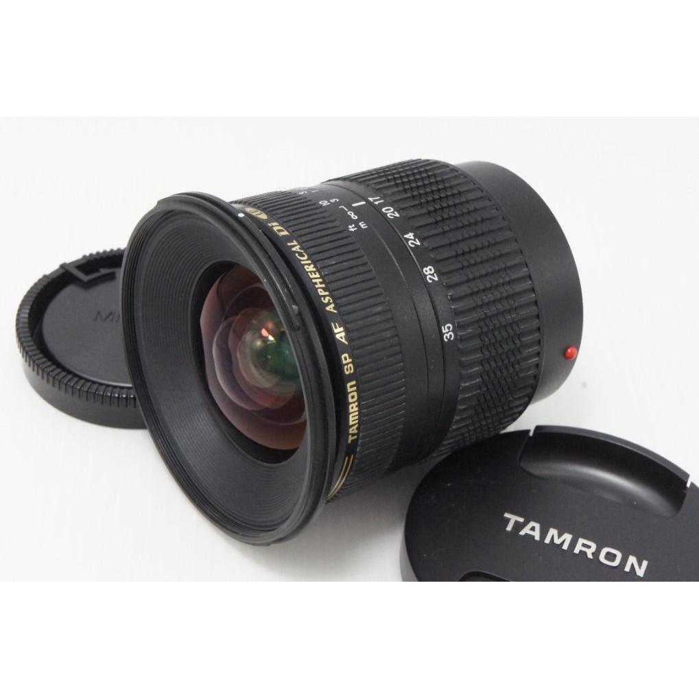 Used Good item TAMRON SP AF 17-35mm F2.8-4 Di LD ASPHERICAL IF A05 SONY MINOLTA mount zoom lens with hood 260619d