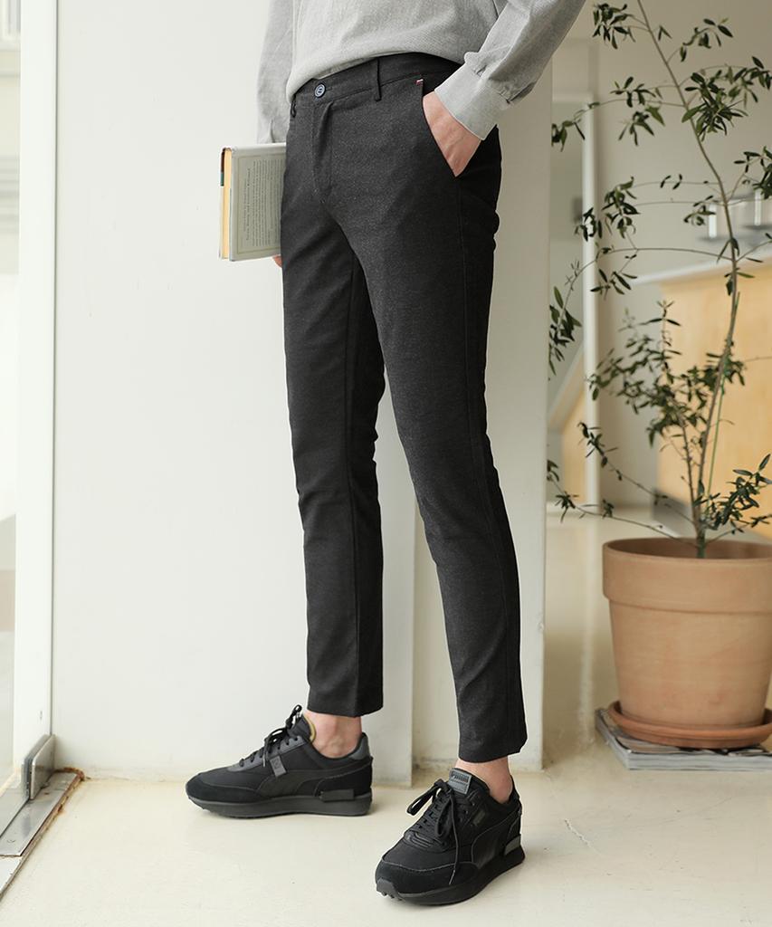 Jikeulib Stretch Denim Slacks Pants
