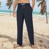 Men's Home Soft Pajama Pants Drawstring With Pockets Casual Sports Pants